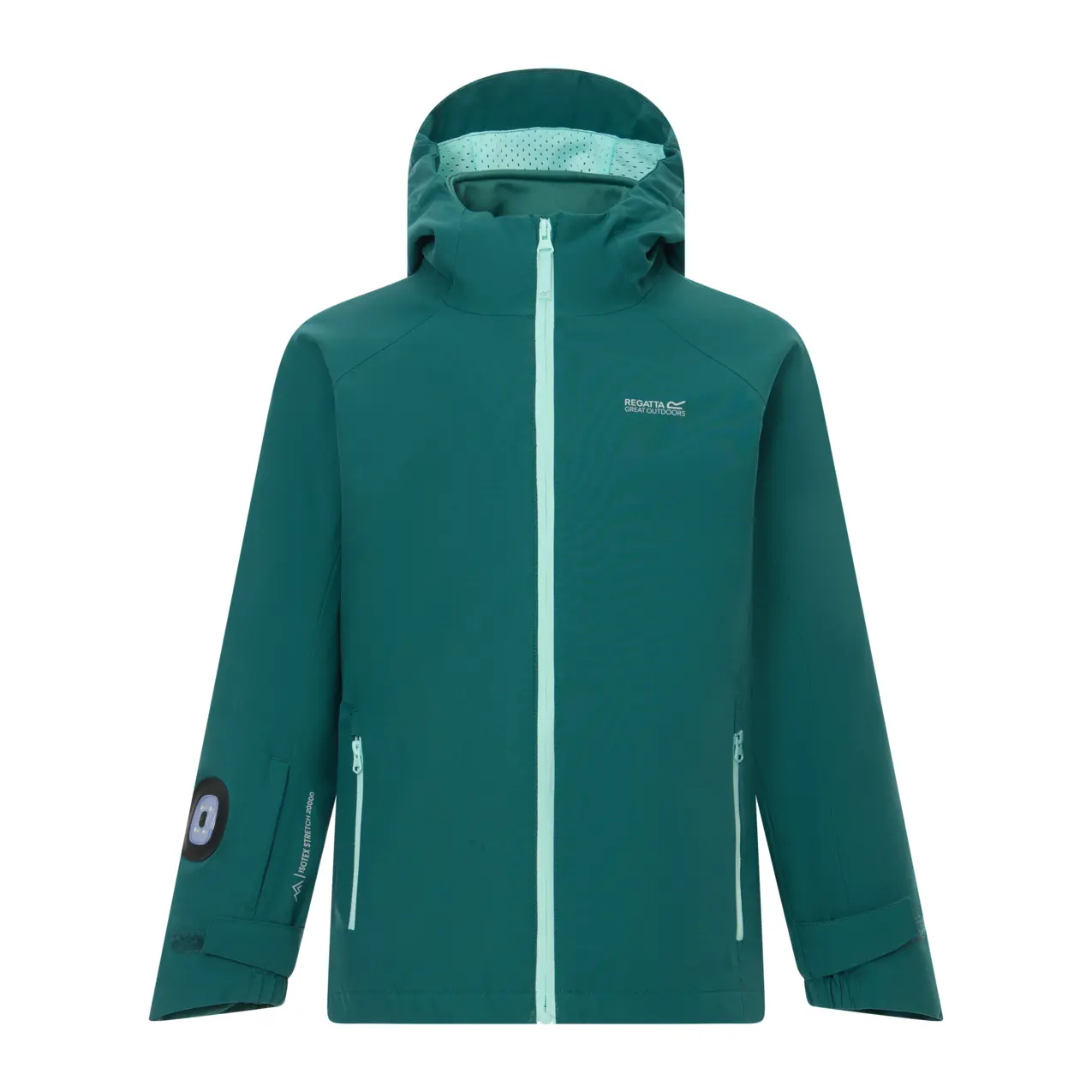 Regatta Unisex Kids Vert Children's 3-In-1 Waterproof Jacket Trekktain