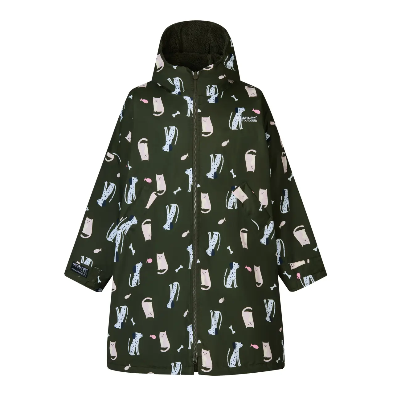 Regatta Unisex Kids Vert Waterproof Jacket For Children Changing