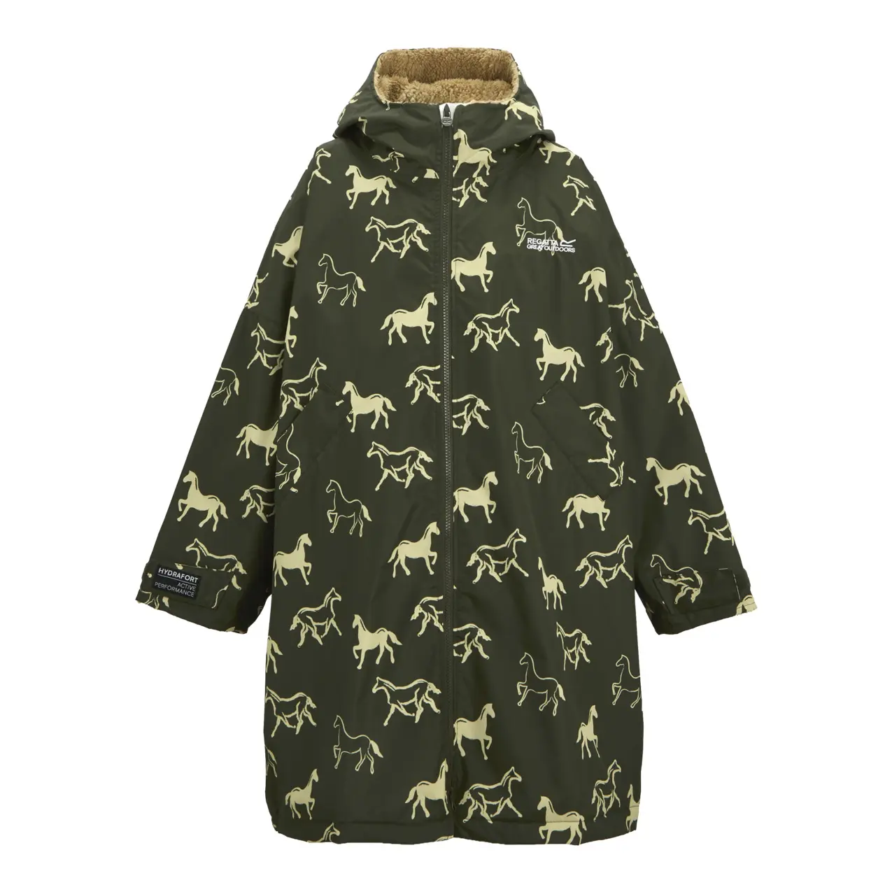 Regatta Unisex Kinder Braun Badeponcho, Kinder Badeponcho - Image 3