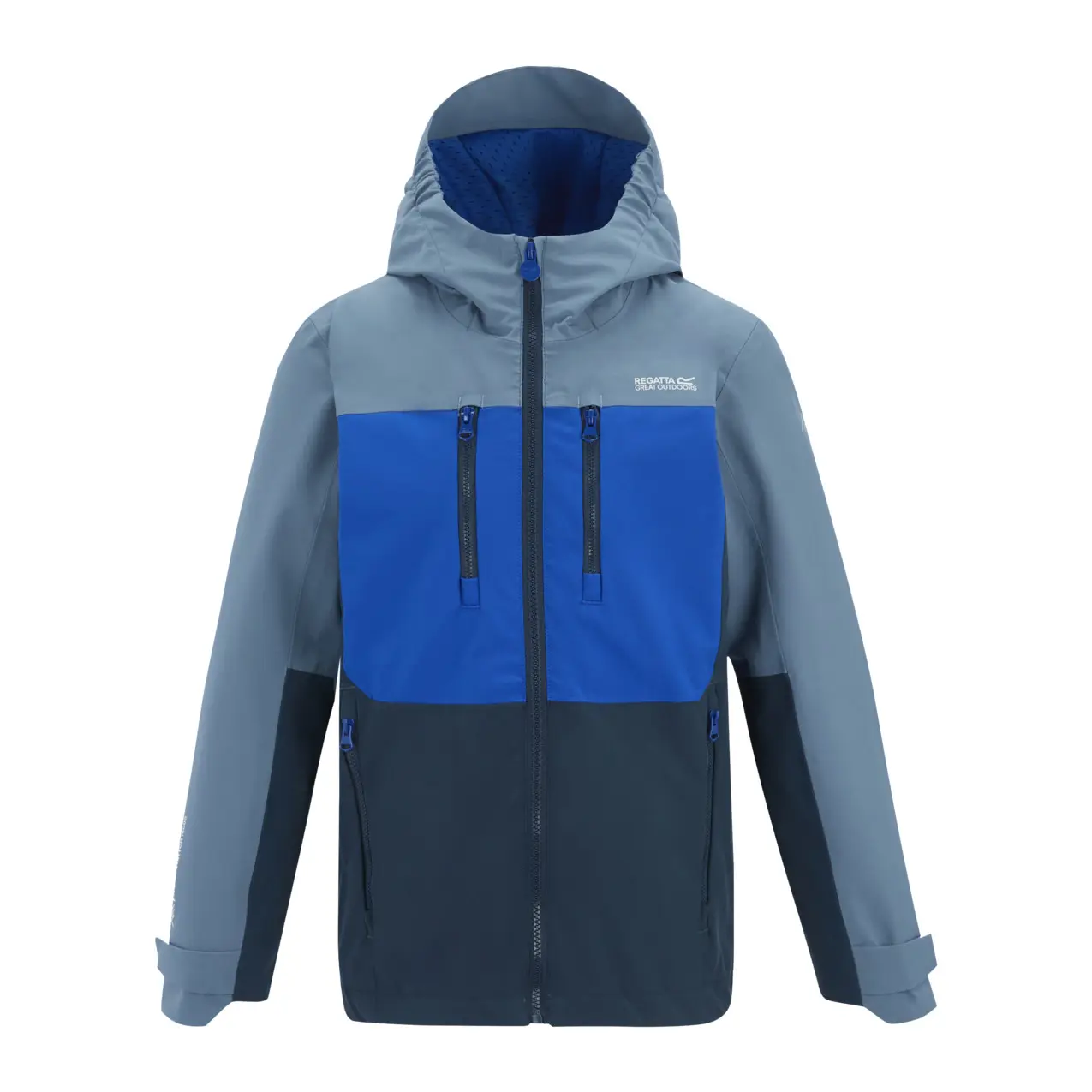 Regatta Unisex Kids Bleu Waterproof Jacket For Children Highton