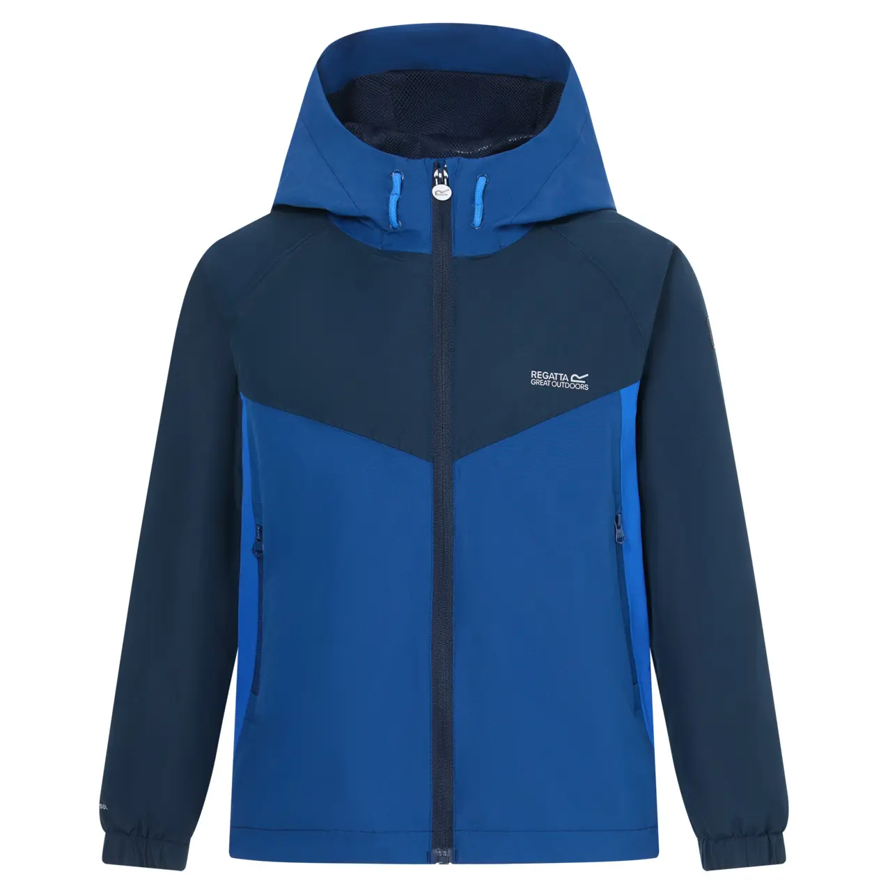 Regatta Unisex Kids Bleu Waterproof Jacket For Children Hanleigh