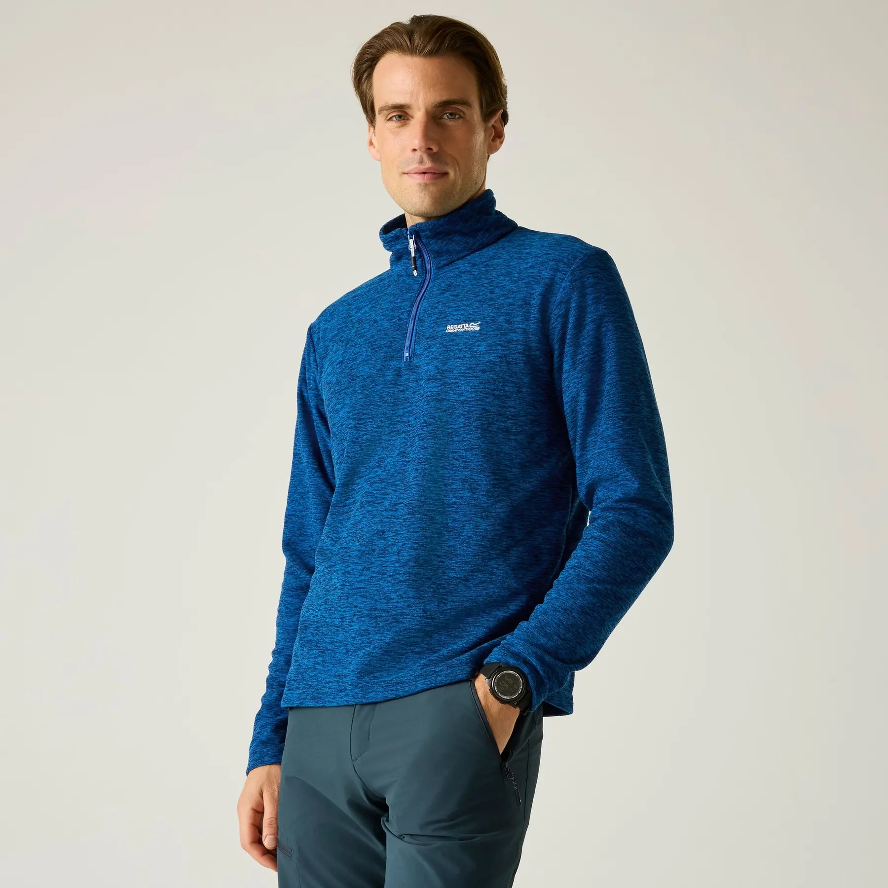 Regatta Men's Bleu Fleece Thompson Marl