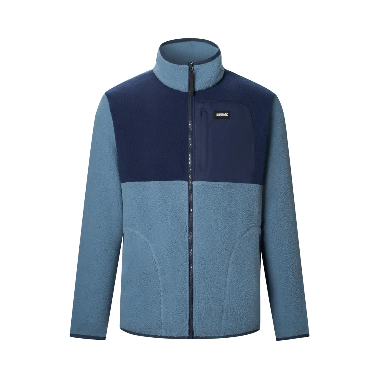 Regatta Men's Bleu Fleece Frankie Borg Colour Block