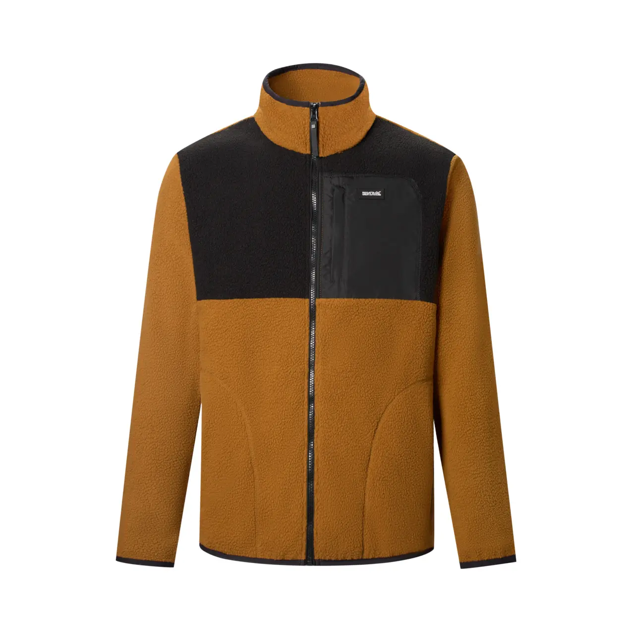 Regatta Men's Marron Fleece Frankie Borg Colour Block