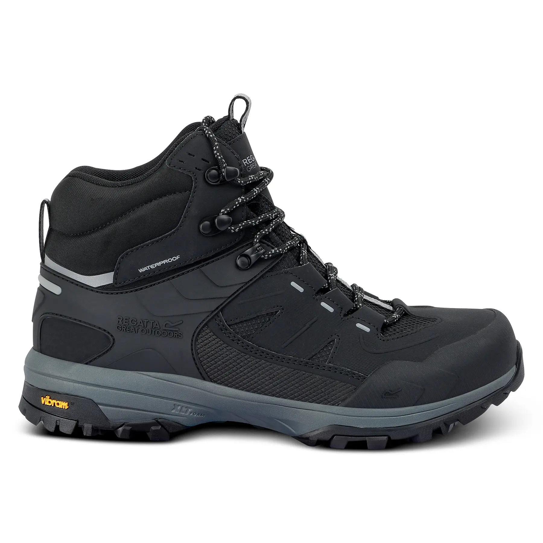 Regatta Men's Noir Hiking Shoes Regen Mid