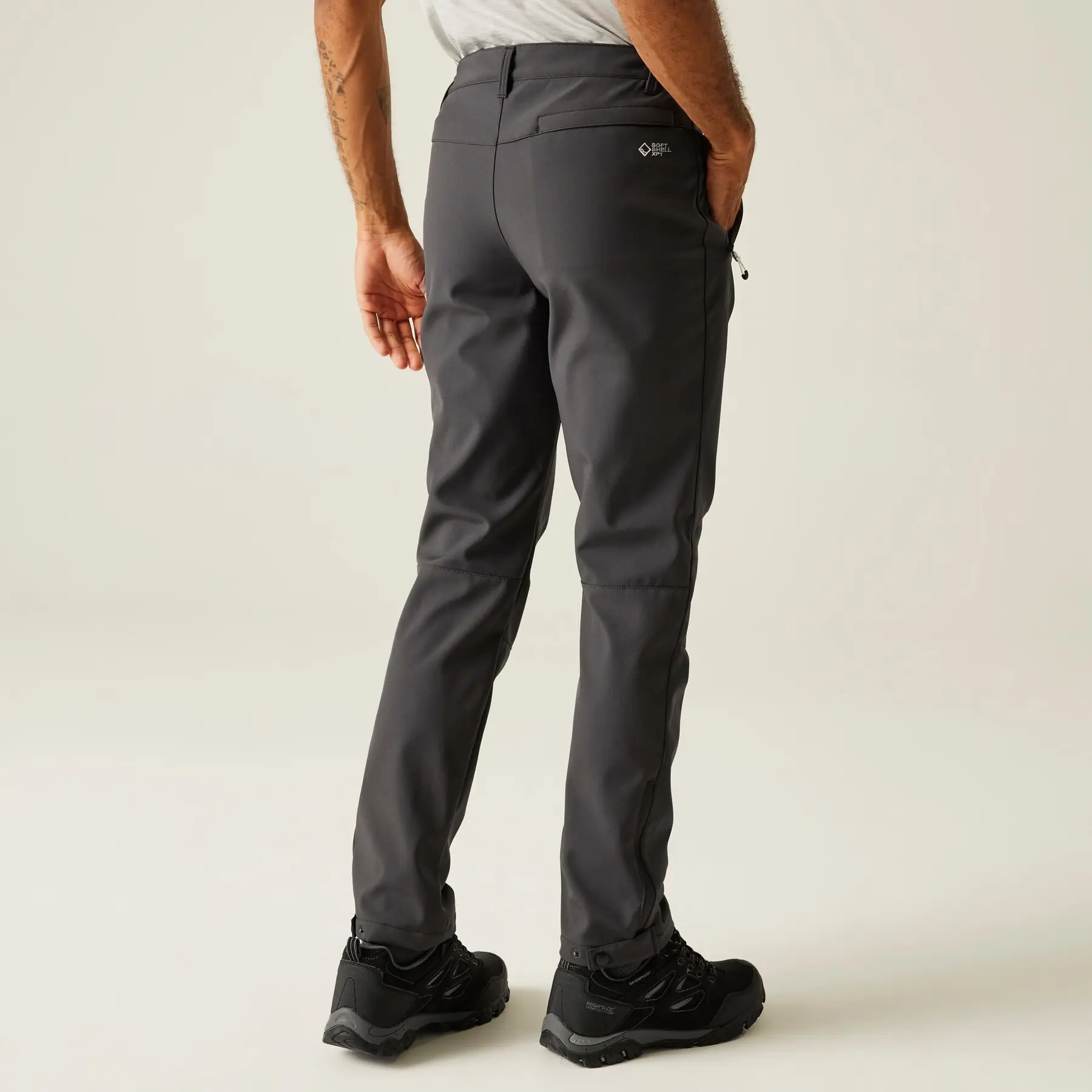 Regatta Pantaloni Softshell Uomo - Geo II - Nero 800