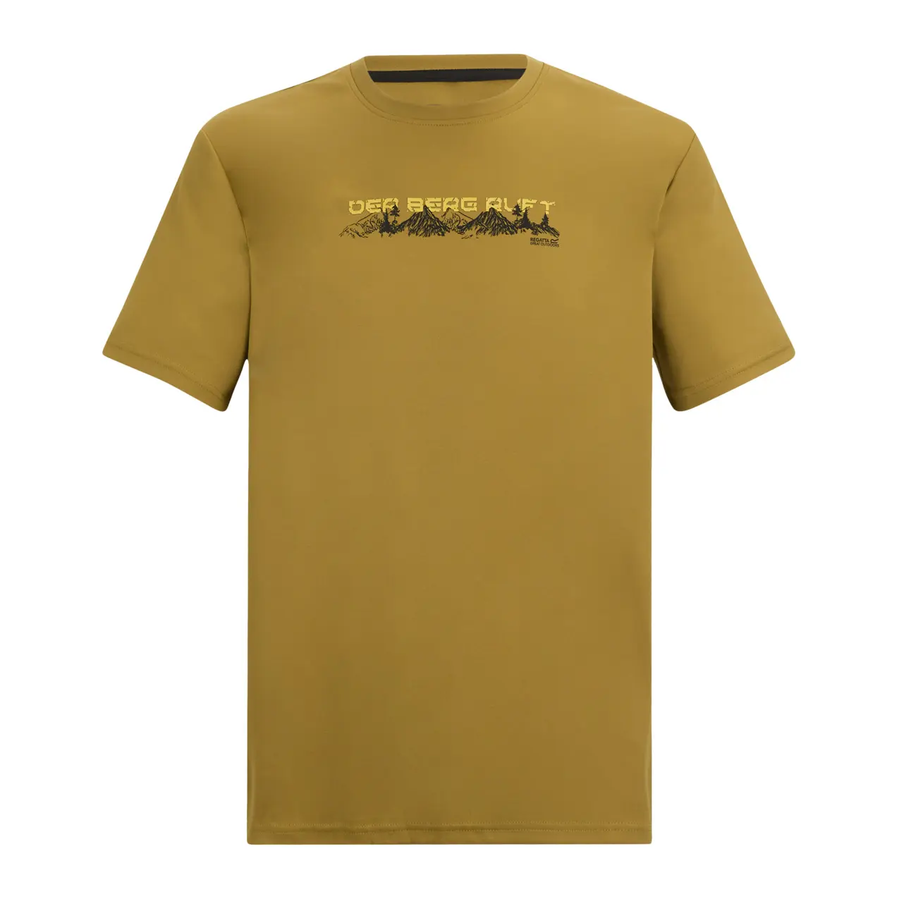 Regatta Men's Marron T-Shirt Fingal Slogan