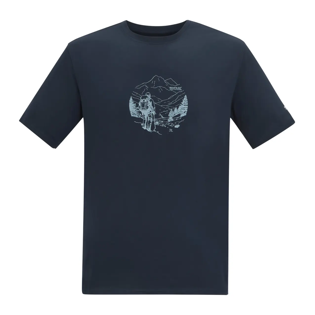 Regatta Men's Bleu T-Shirt Fingal Stretch