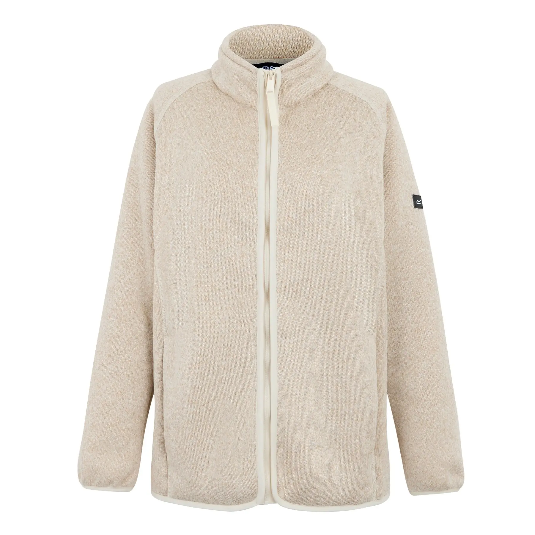 Regatta Women's Beige Zipped Fleece Mellrey