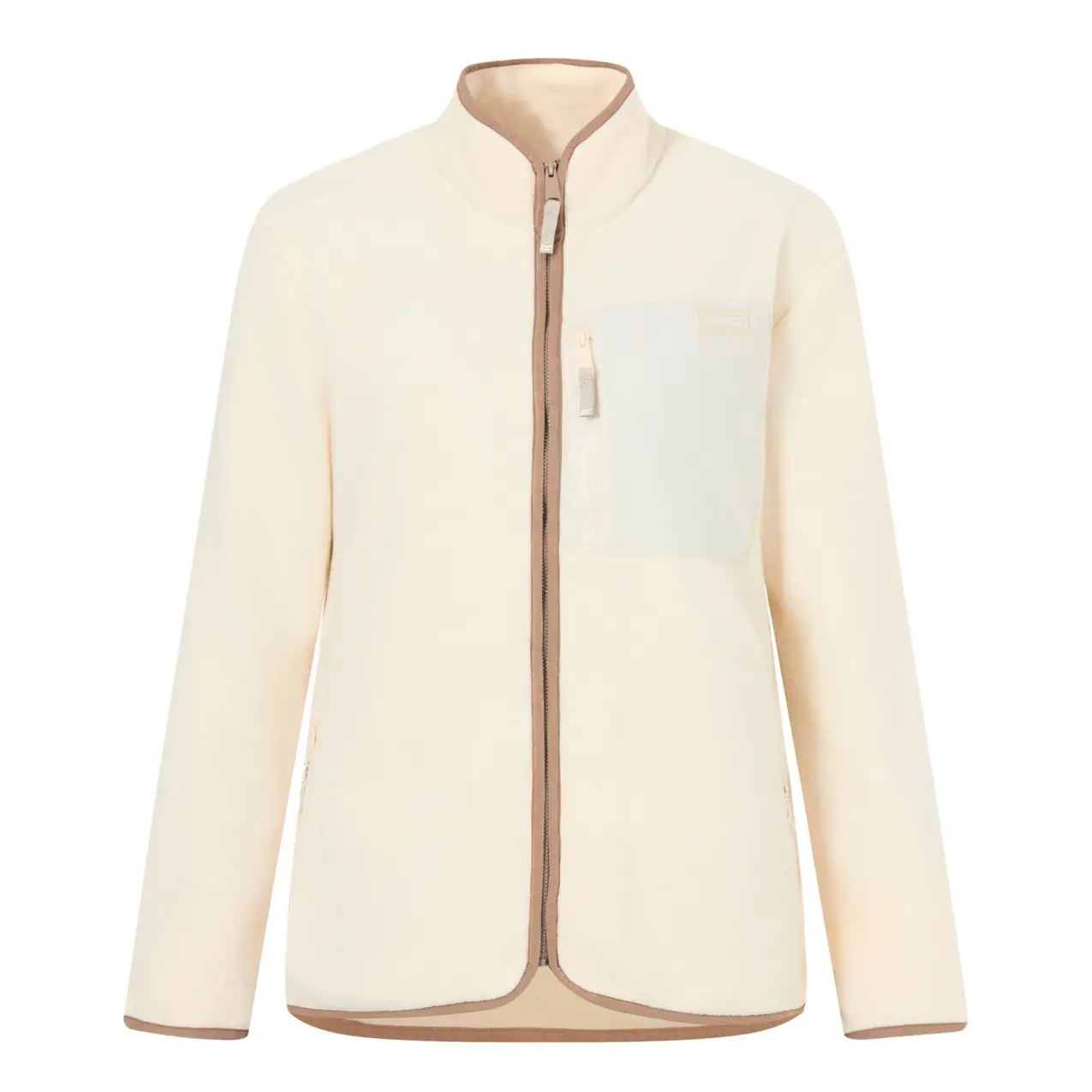 Regatta Women's Beige Zipped Fleece Frankie