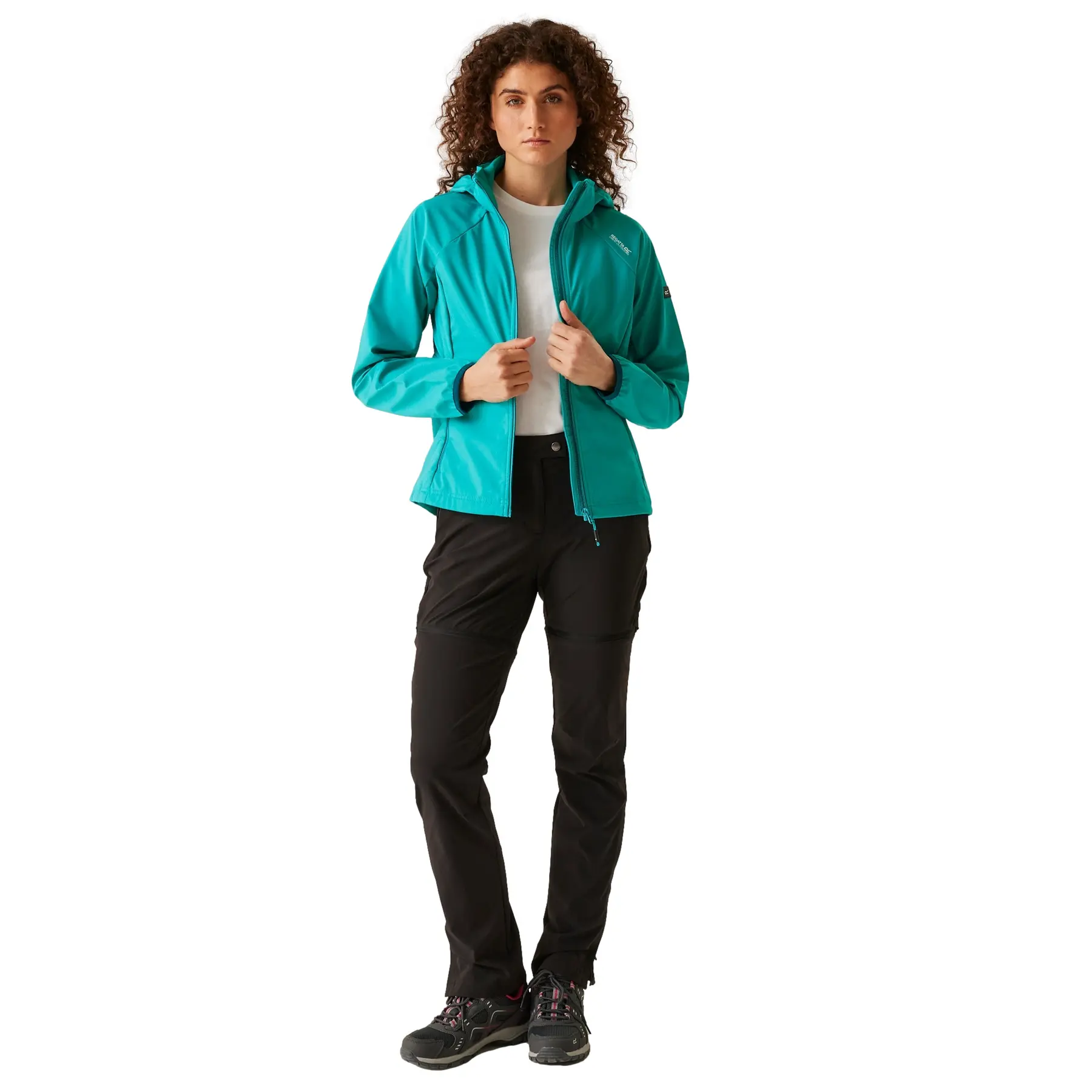 Damen Softshell-Wanderjacke Regatta Bourda