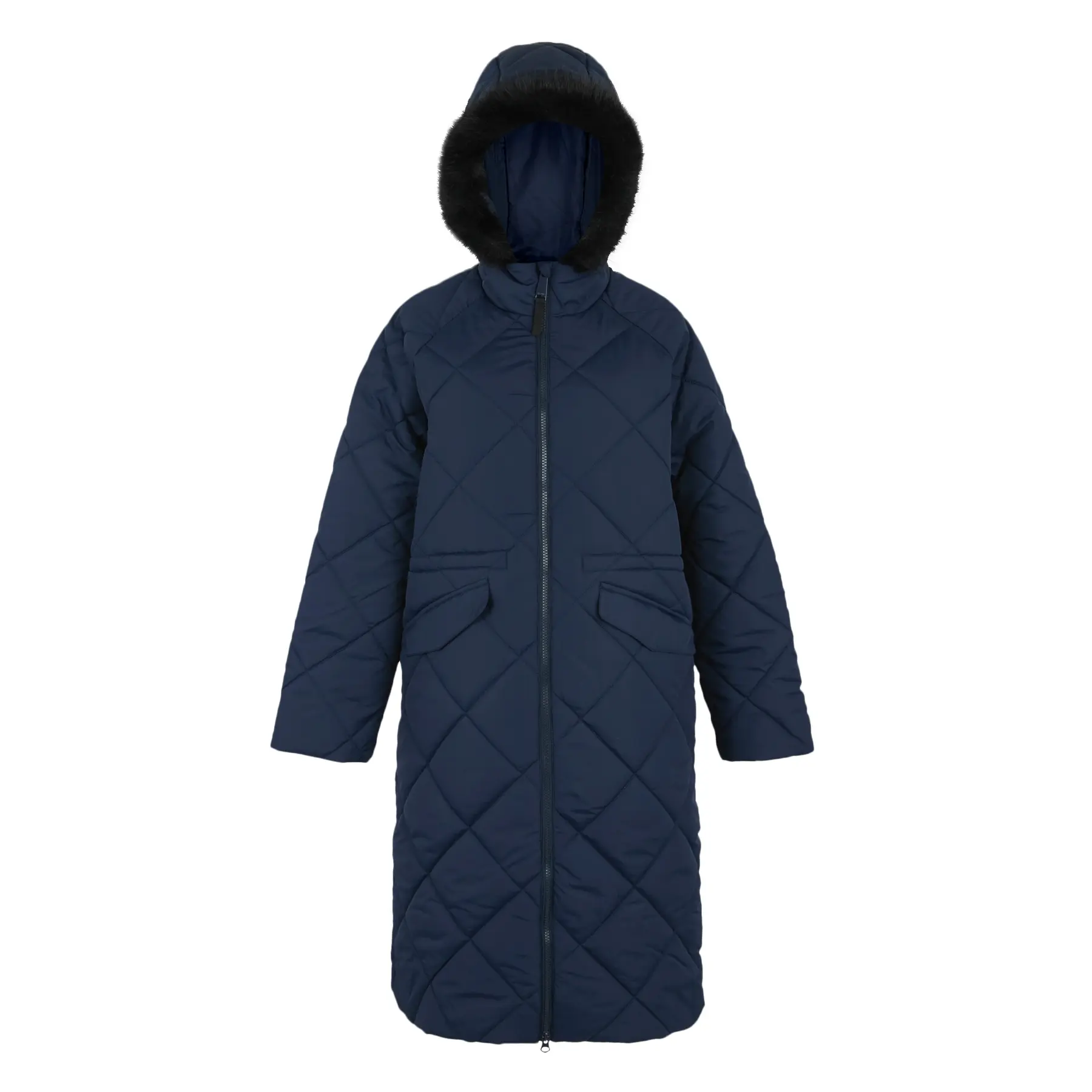 Lange Daunenjacke  mit Kapuze, Damen Regatta Freyla