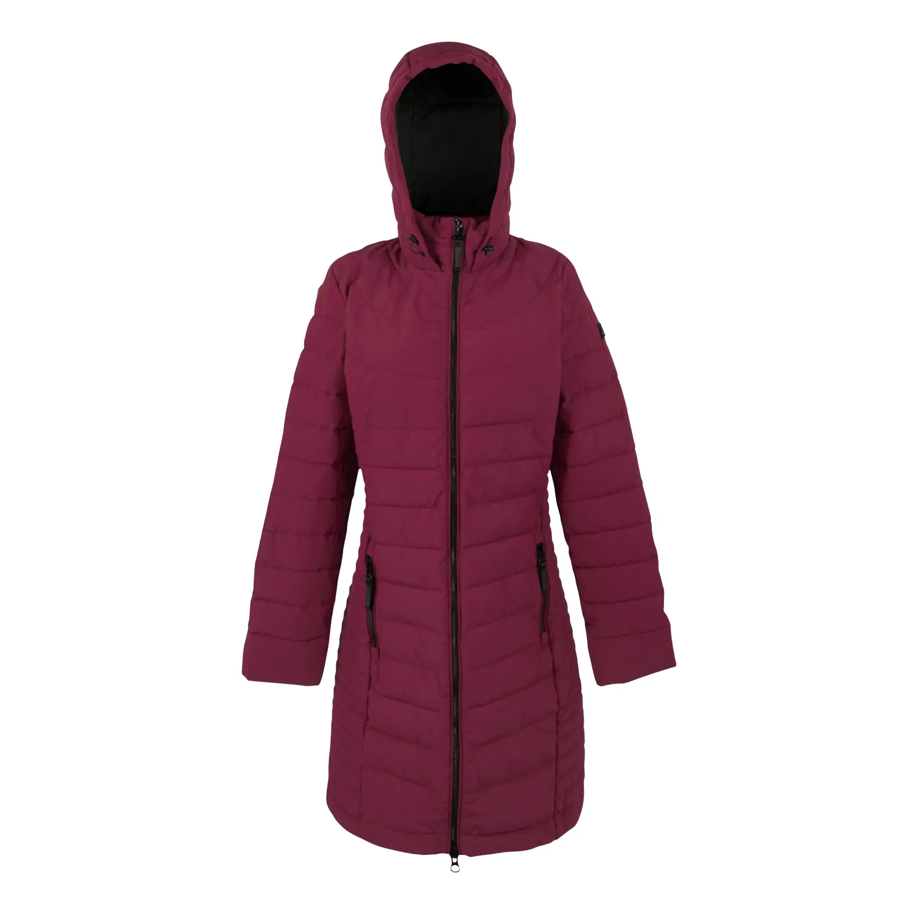 Lange Daunenjacke  mit Kapuze, Damen Regatta Andria