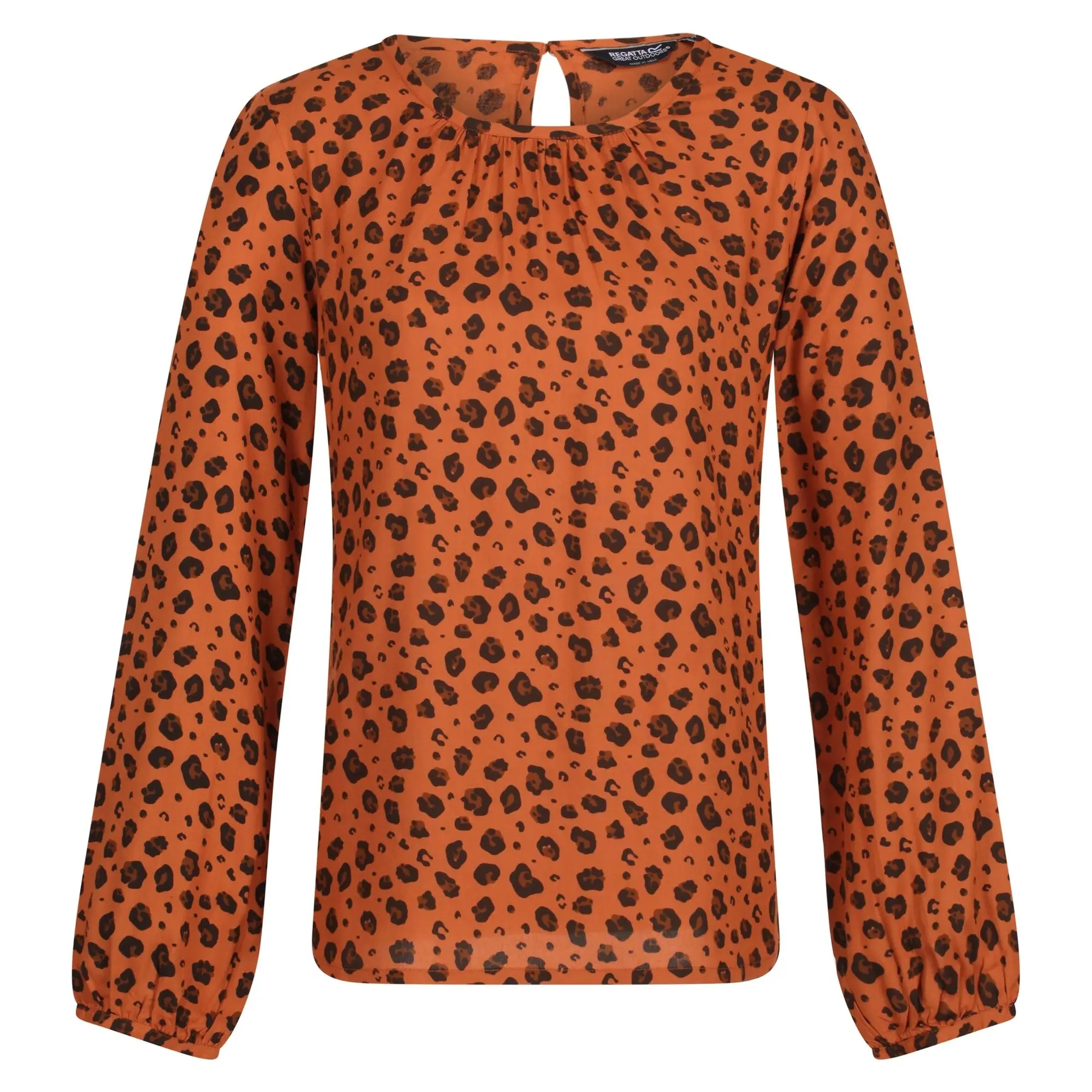 Damen Bluse mit langen Ärmeln und Muster Regatta Hadria