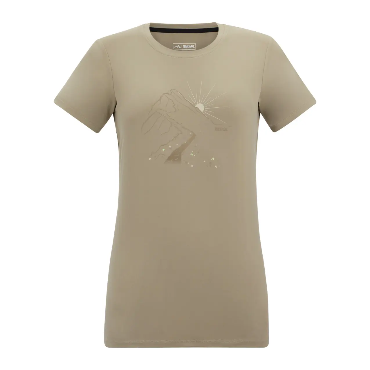 Regatta Women's Marron T-Shirt Fingal Stretch