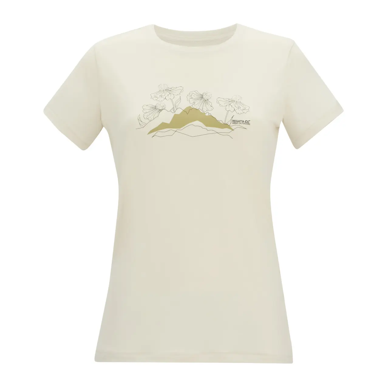 Womens Stretch T-Shirt Regatta Fingal