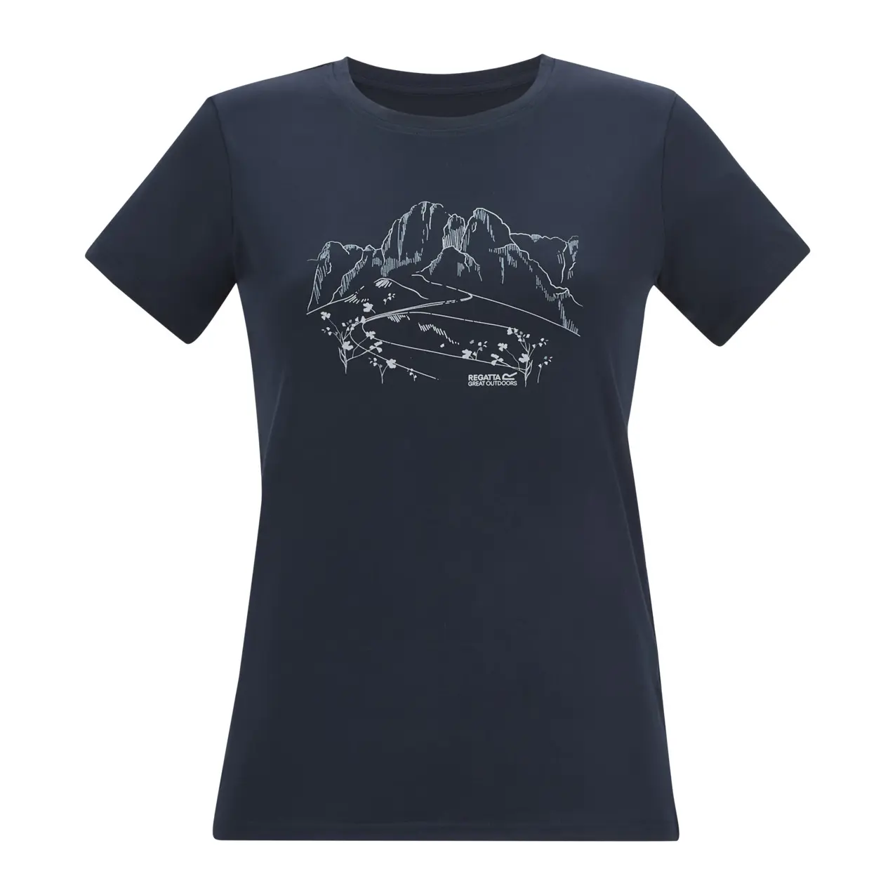 Regatta Women's Bleu Stretch T-Shirt Fingal
