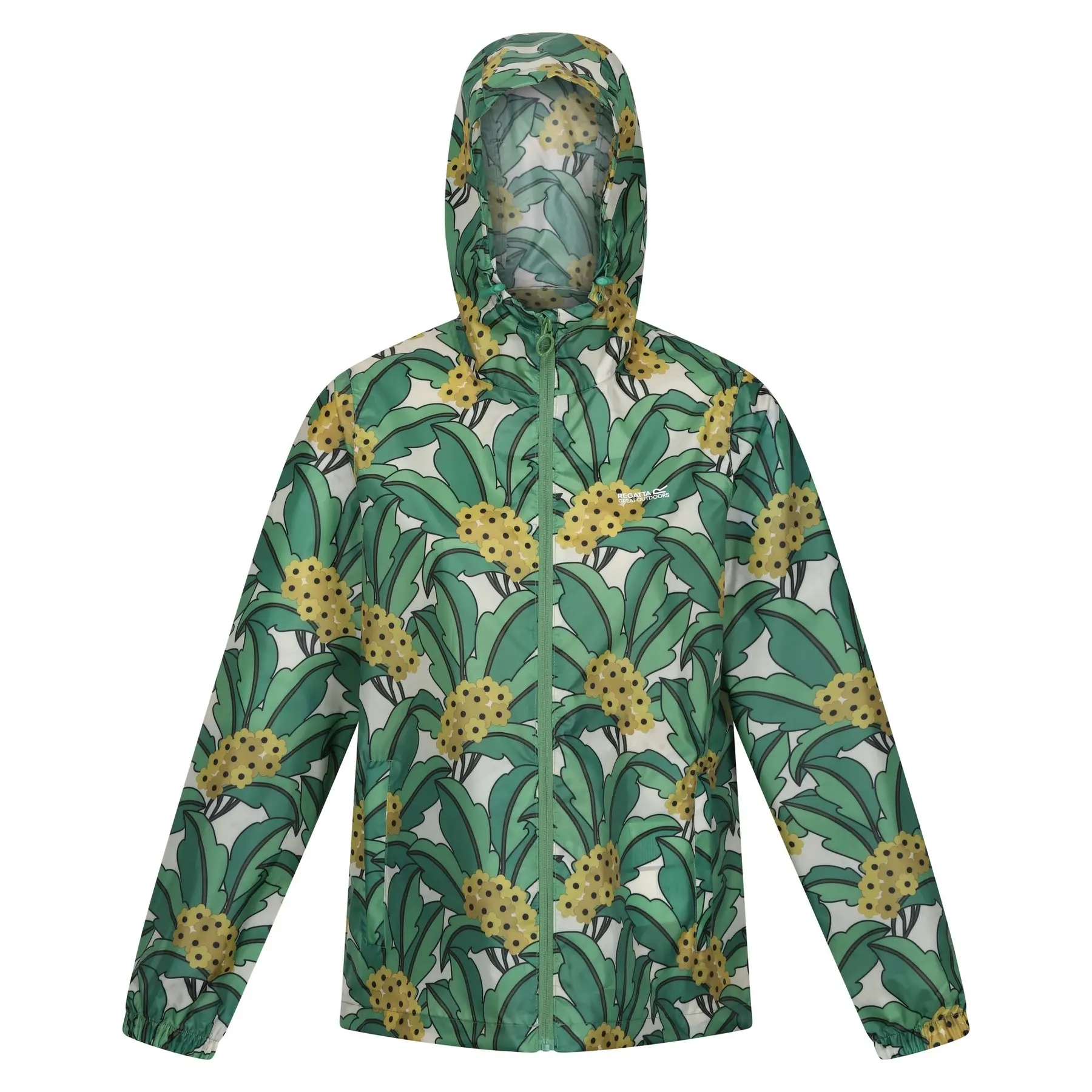 Regenjacke mit Kapuze für Damen Regatta Orla Kiely Pack-It