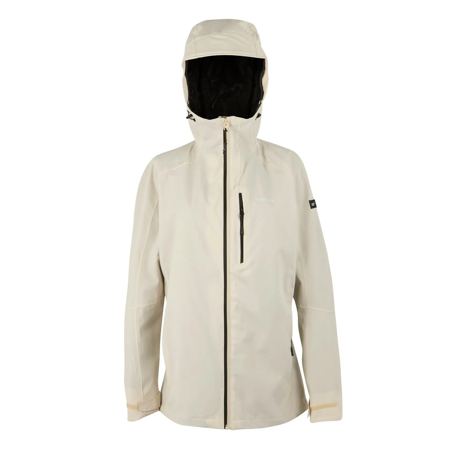 Regatta Women's Beige Hooded Waterproof Jacket Birchdale Ii