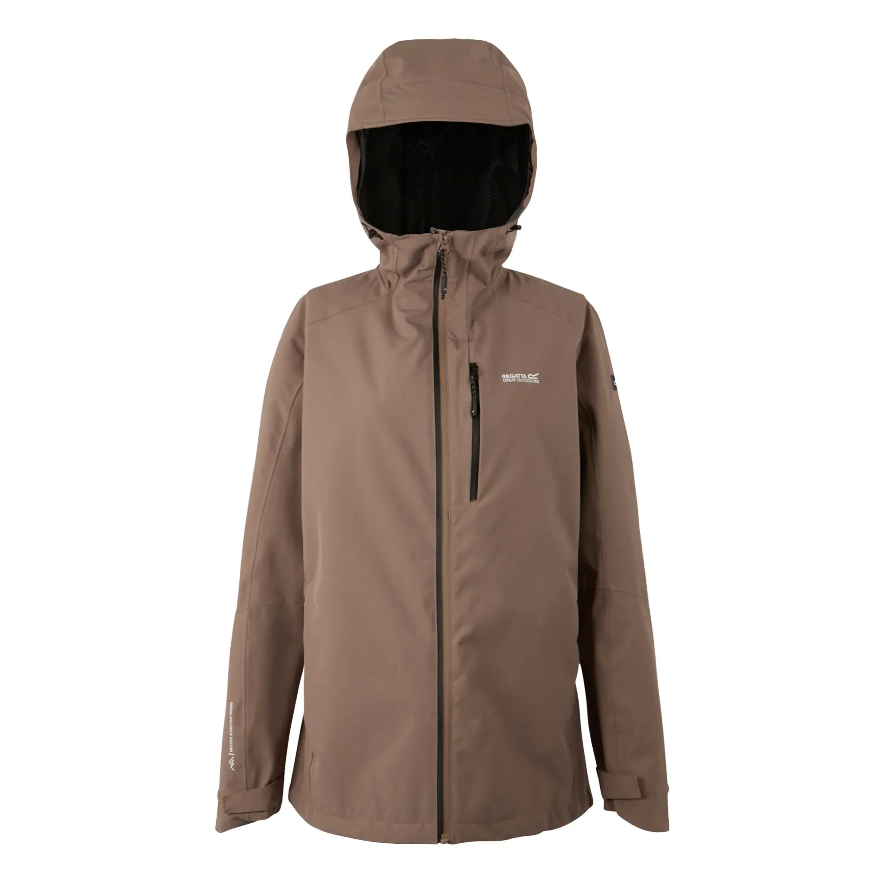 Regatta Women's Marron Hooded Waterproof Jacket Birchdale Ii
