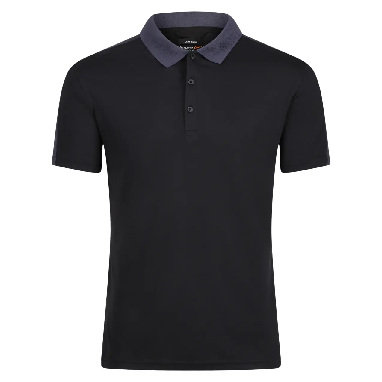 Regatta Men's Noir Polo Contrast