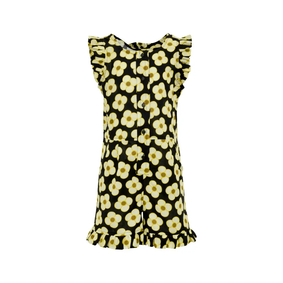 Regatta Girls Noir Poplin Jumpsuit For Orla Kiely