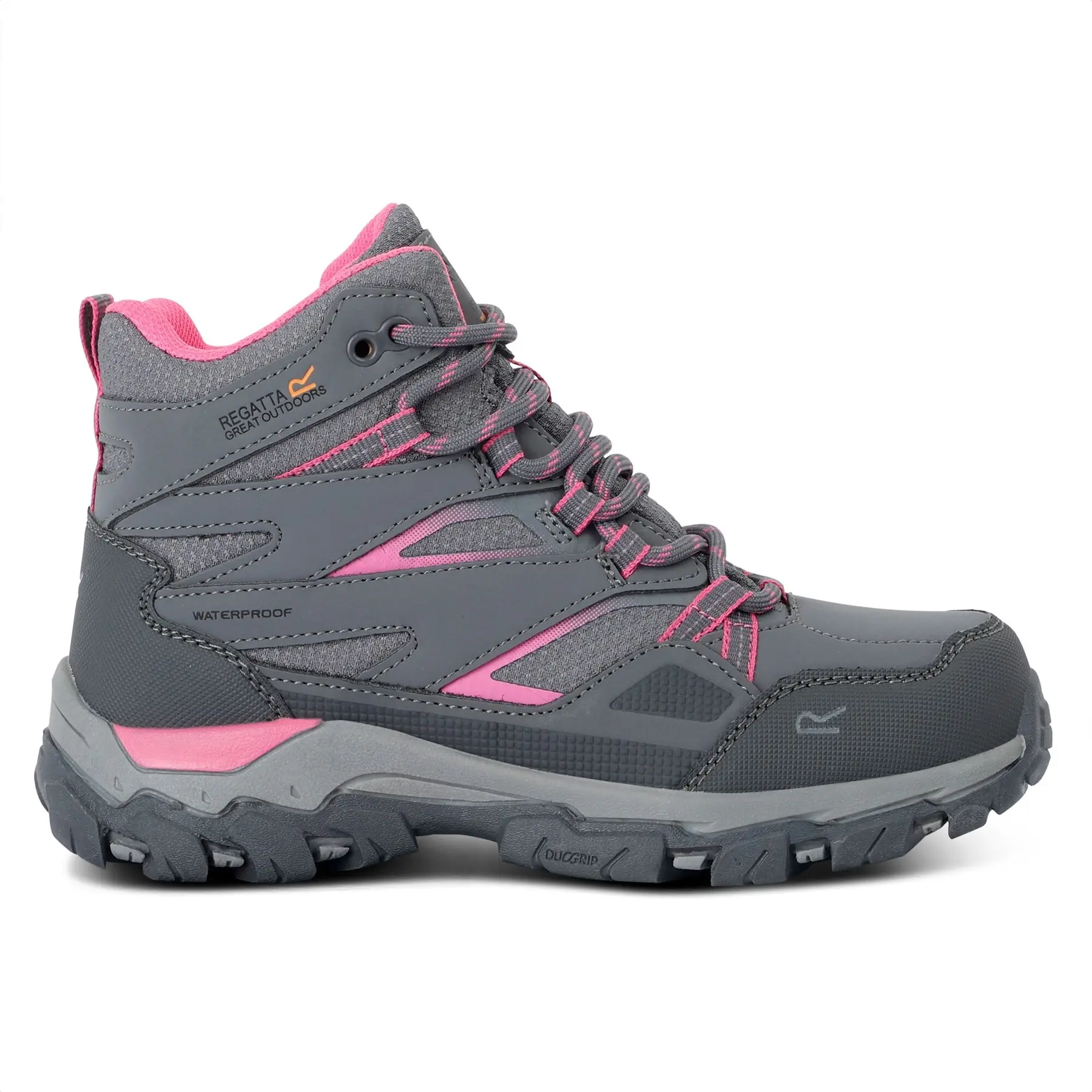 Regatta Unisex Kids Gris Children's Hiking Shoes Holcombe Iii