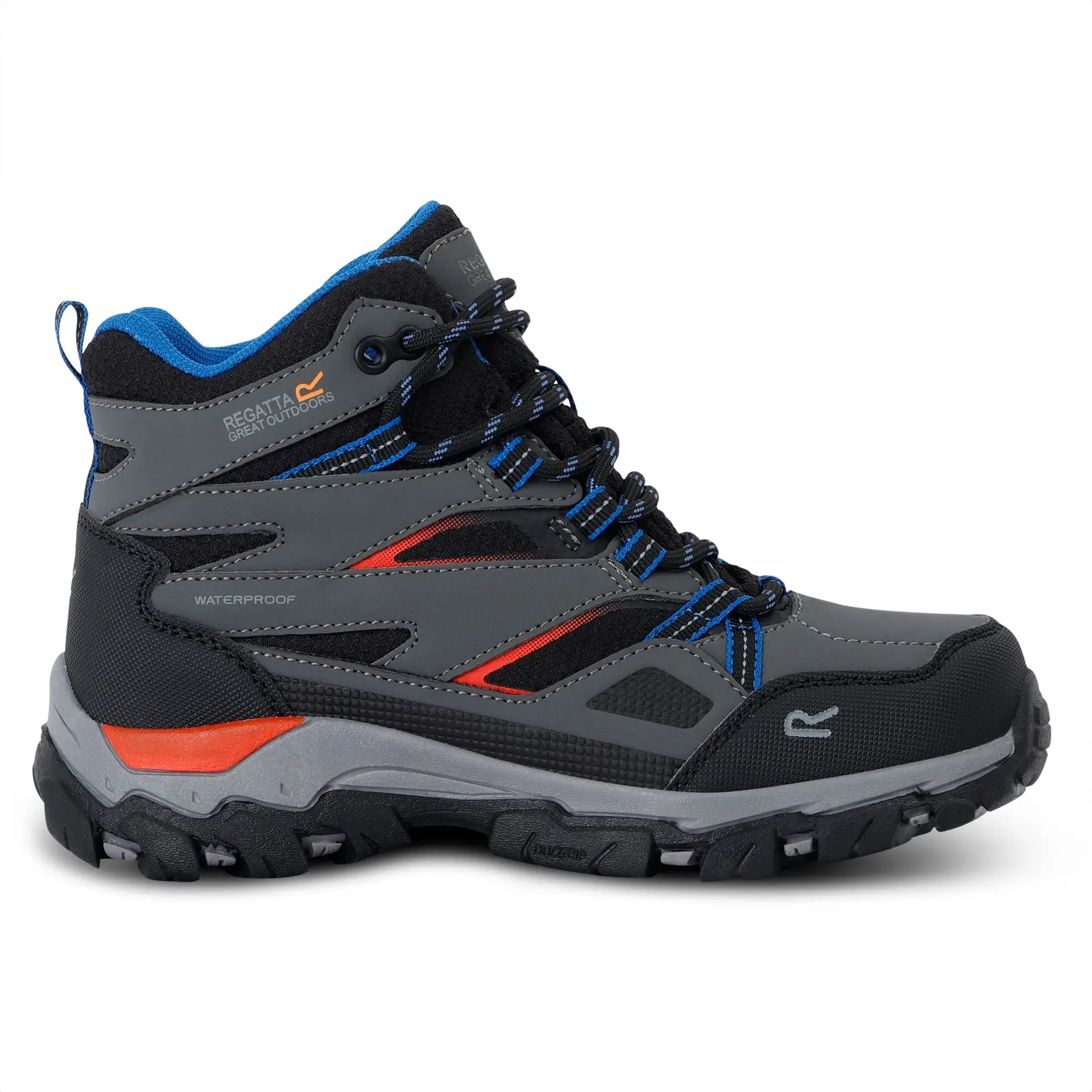 Regatta Unisex Kids Gris Children's Hiking Shoes Holcombe Iii