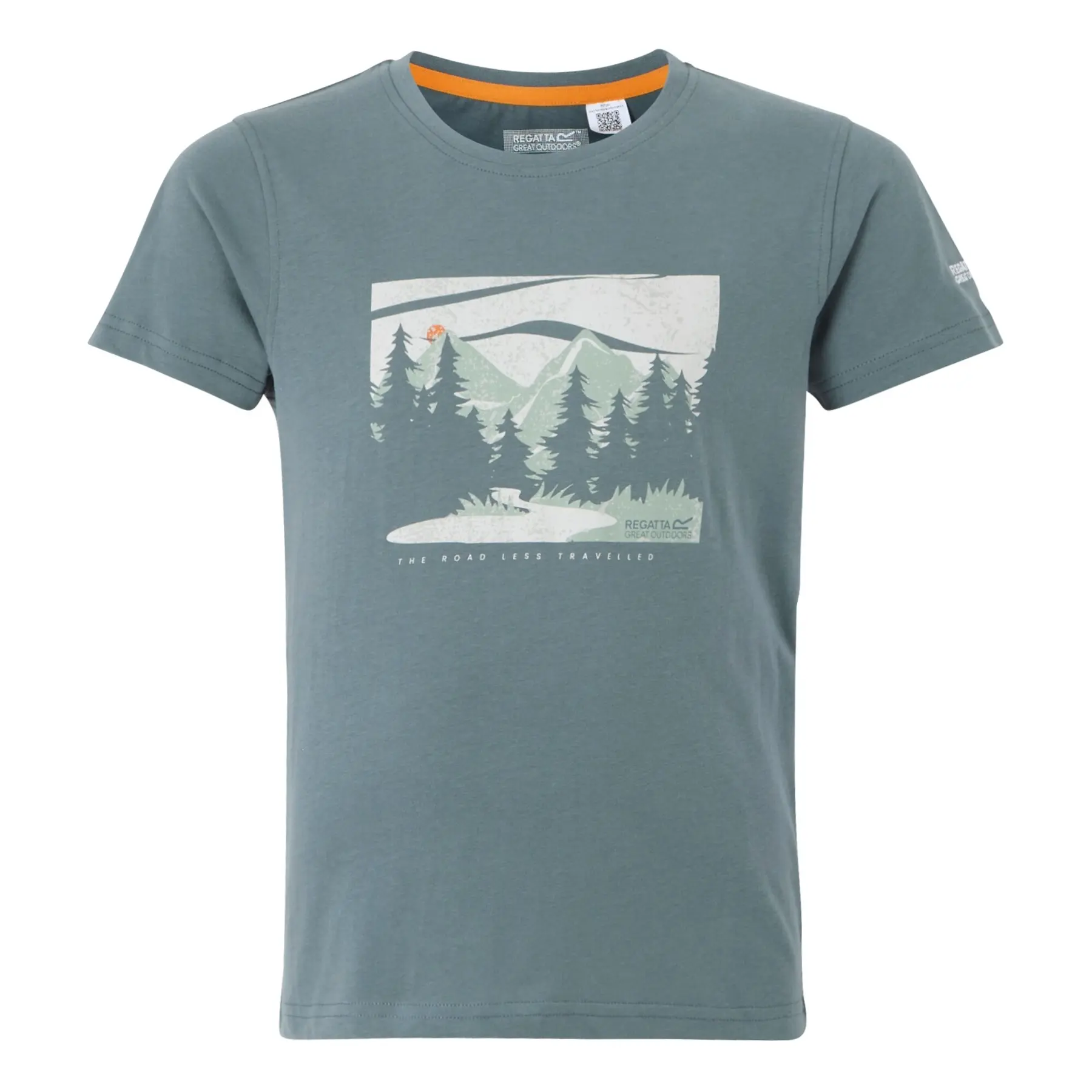 Regatta Unisex Kids Gris Kid's T-Shirt Bosley