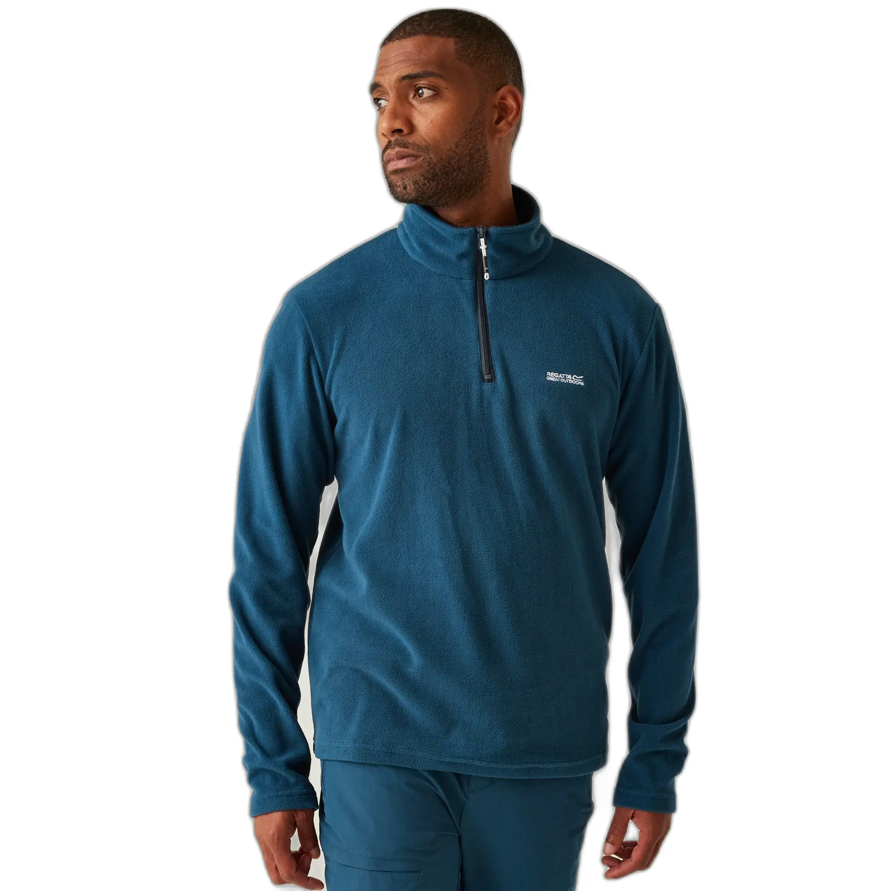 Regatta Men's Bleu 1/2 Zip Fleece Thompson Lightweight