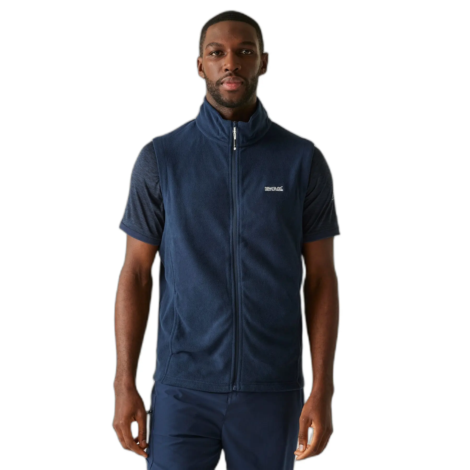 Regatta Men's Bleu Sleeveless Fleece Tobias Ii
