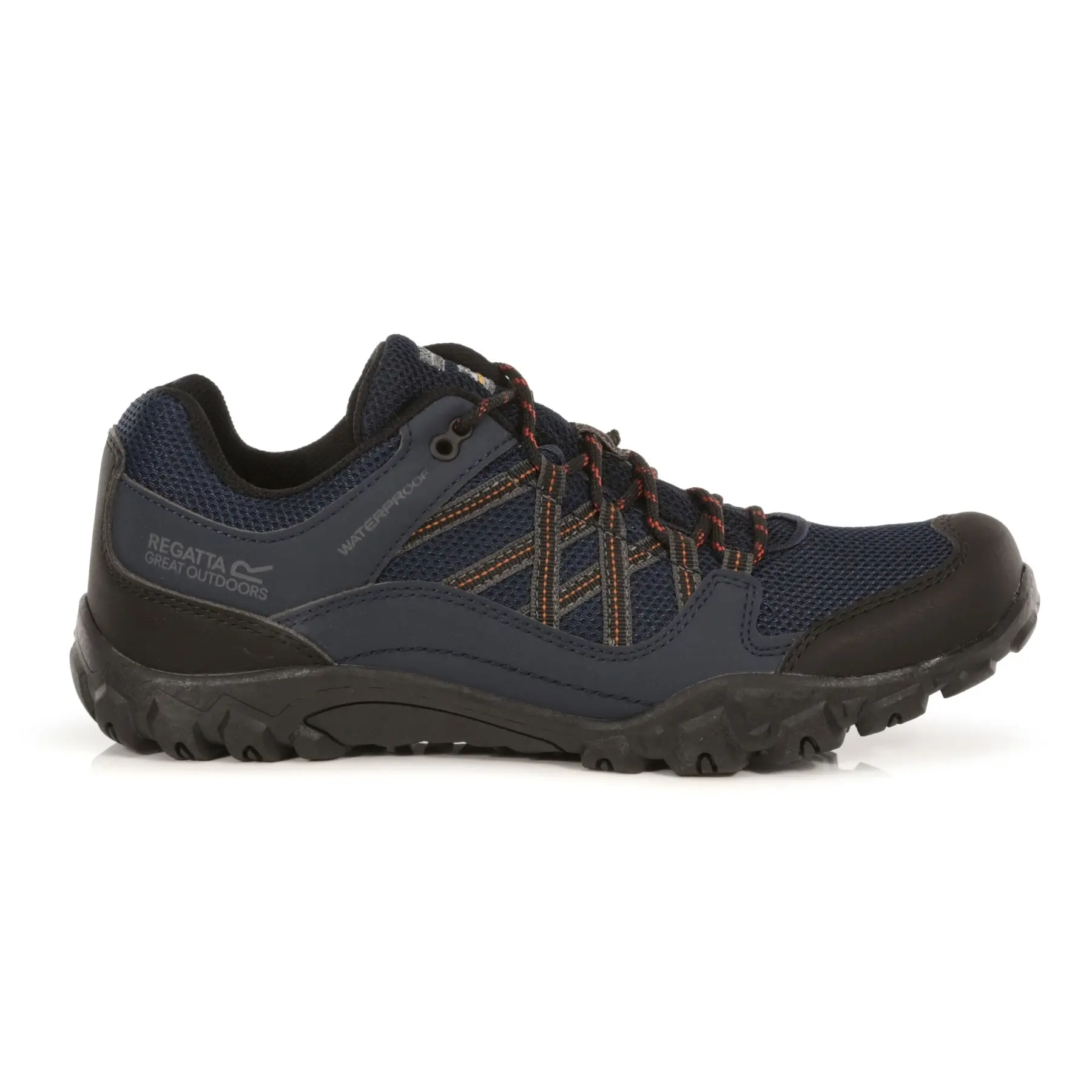Regatta Men's Bleu Waterproof Hiking Shoes Edgepoint Iii