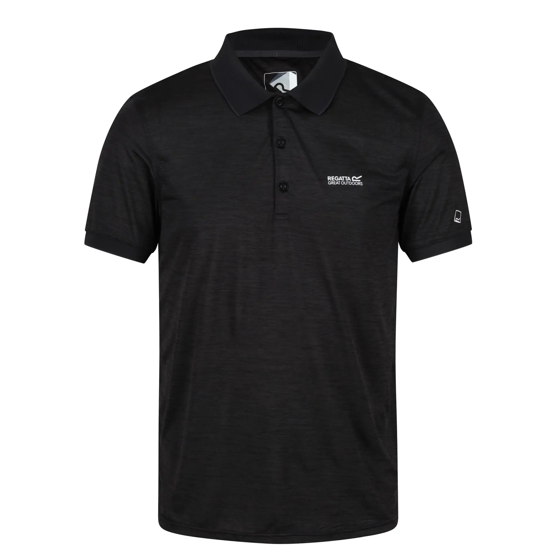 Regatta Men's Noir Polo Jersey Remex Ii