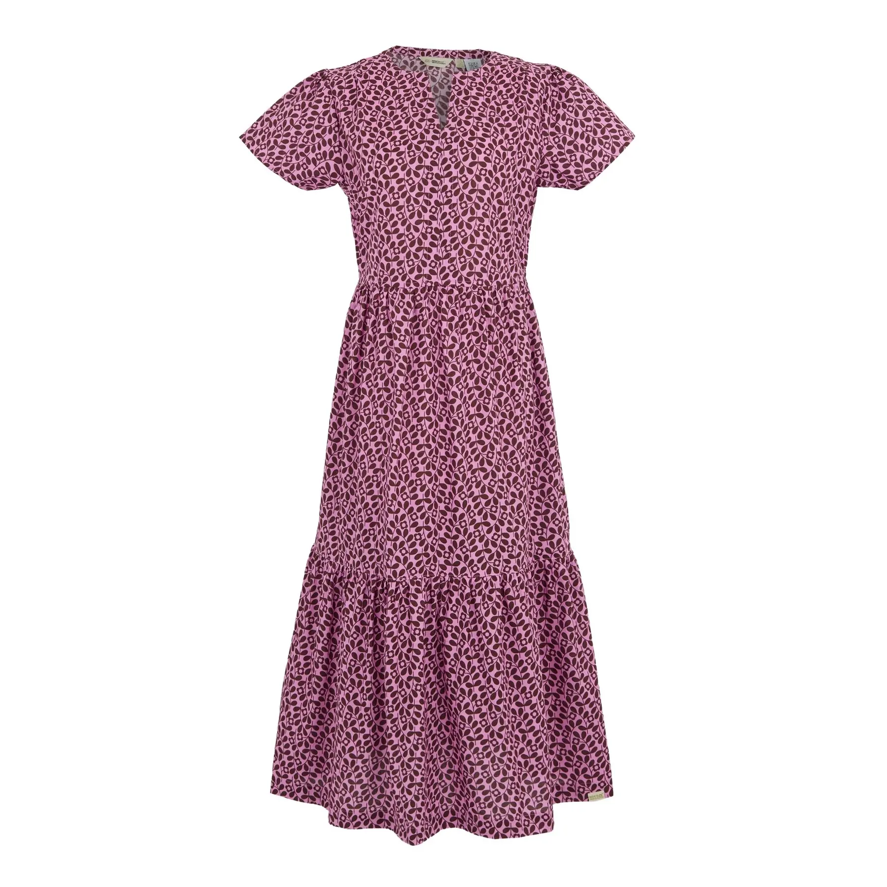 Frau Midi-Rock mit Rüsche Regatta Orla Kiely