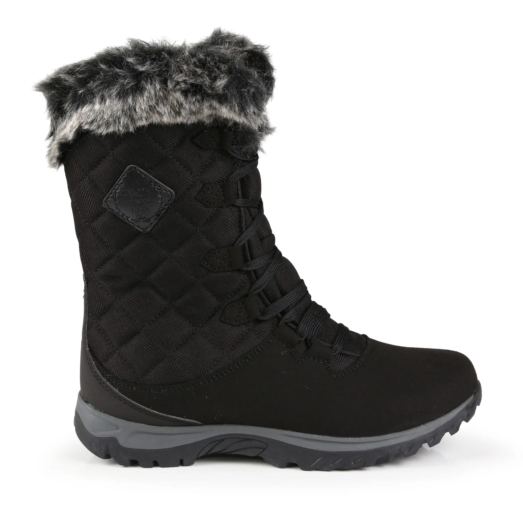 Stiefel mit gefüttertem Kunstfellkragen für Damen Regatta Newley Thermo