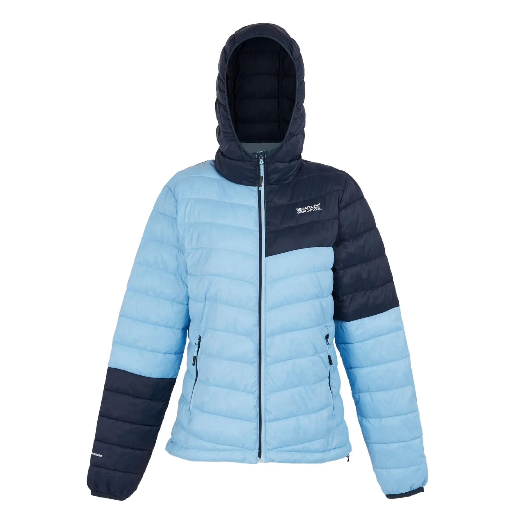 Damen Daunenjacke mit Kapuze Regatta Hillpack II