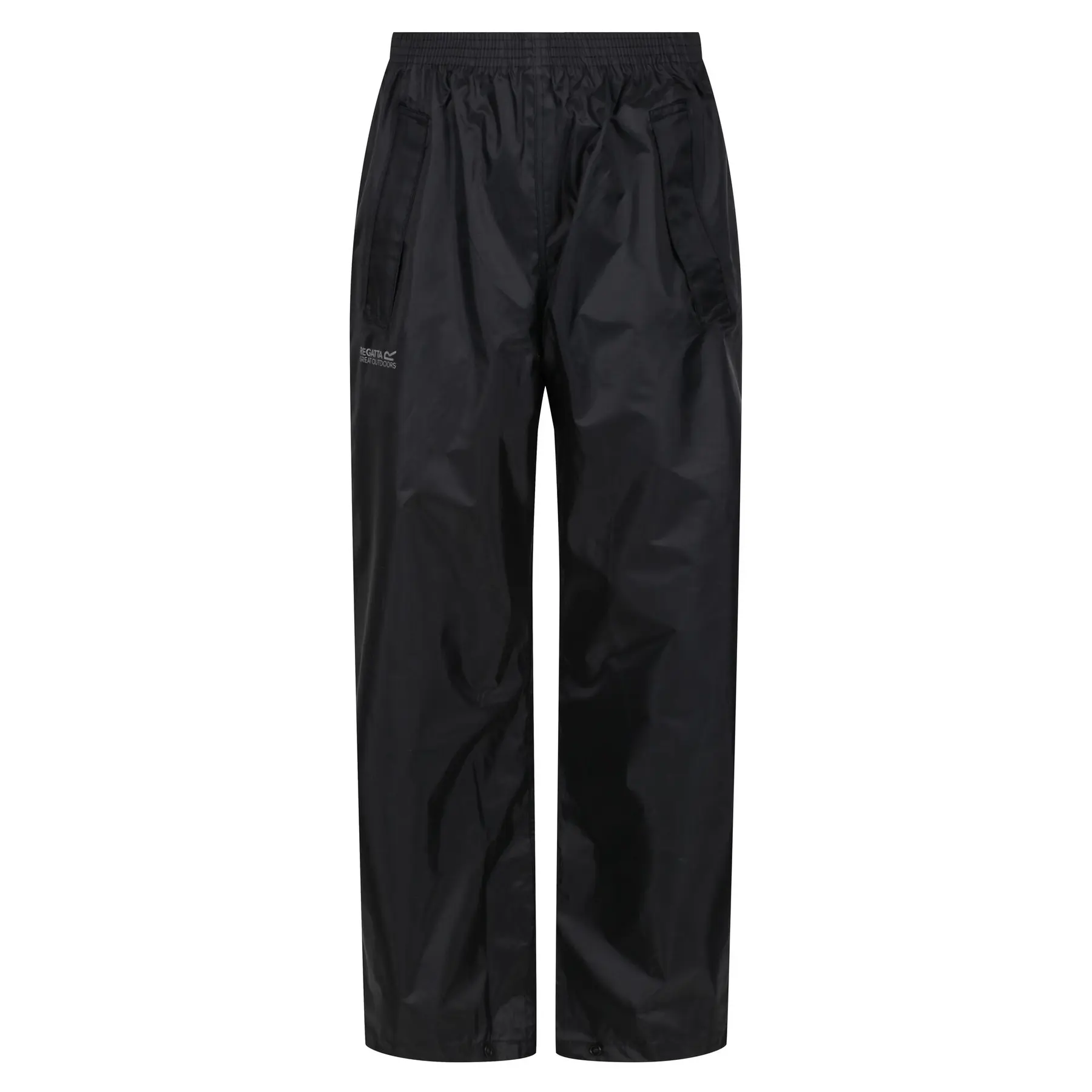 Regatta Unisex Kids Noir Children's Rain Trousers Stormbreak