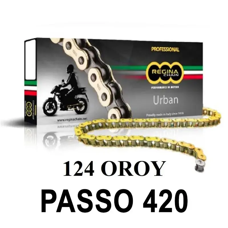 Motorradkette Regina 124oroy
