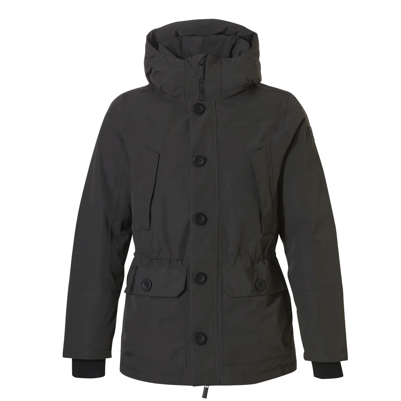 Rehall Unisex Noir Parka Lucas-R