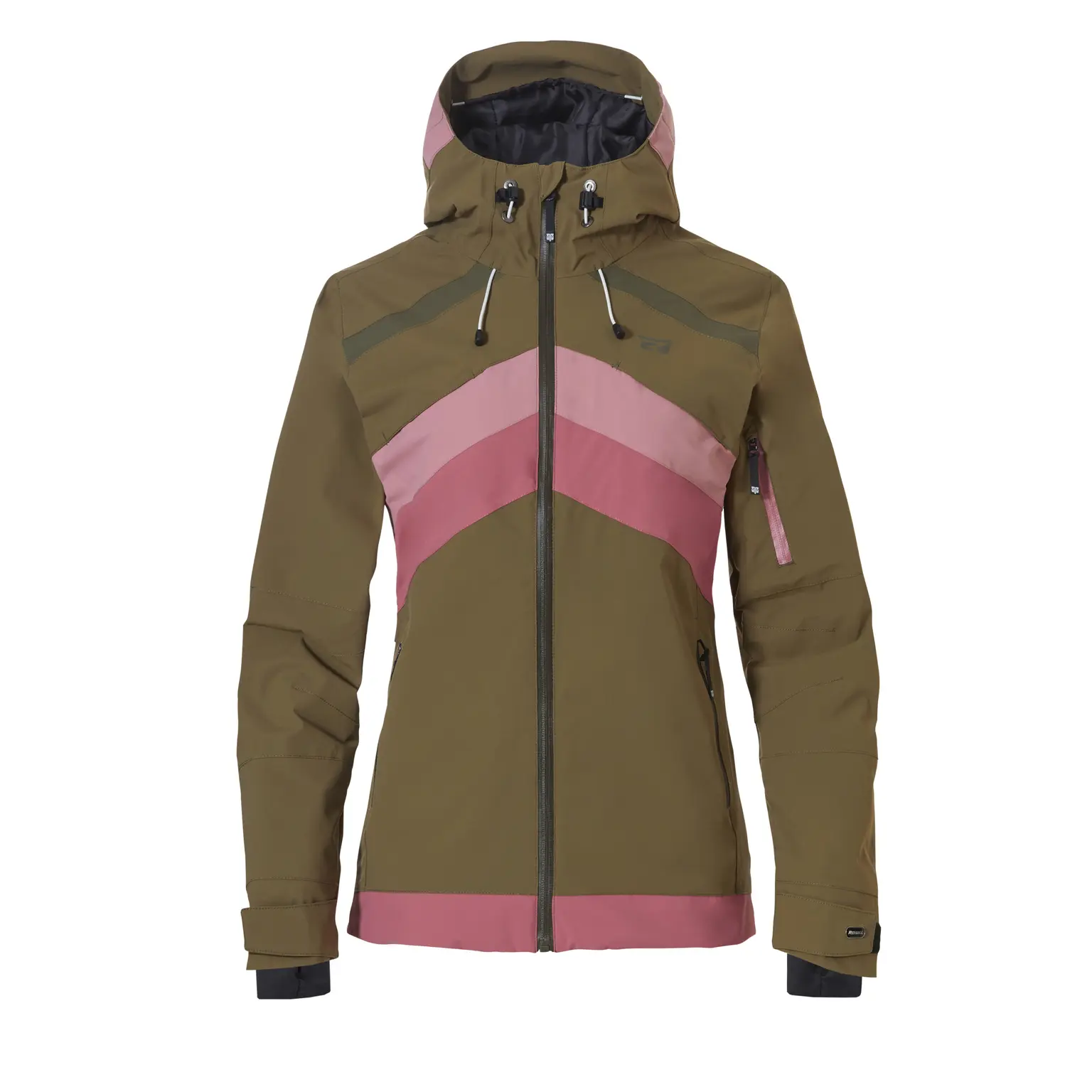 Skijacke mit Kapuze, Damen Rehall JUNE-R