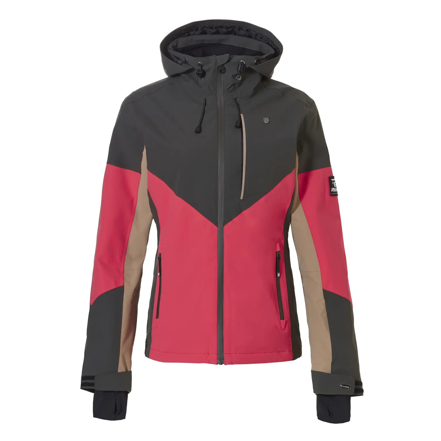 Skijacke mit Kapuze, Damen Rehall LOU-R