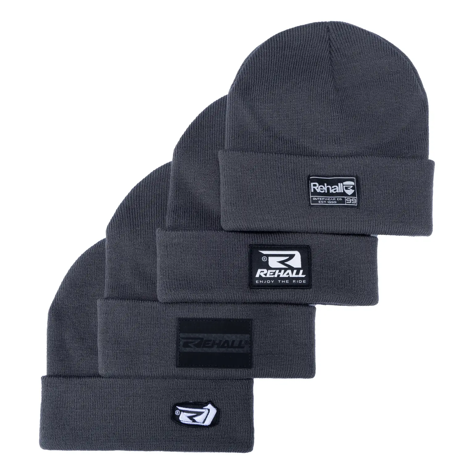 Rehall Unisex Gris Bonnet Floww (X4)