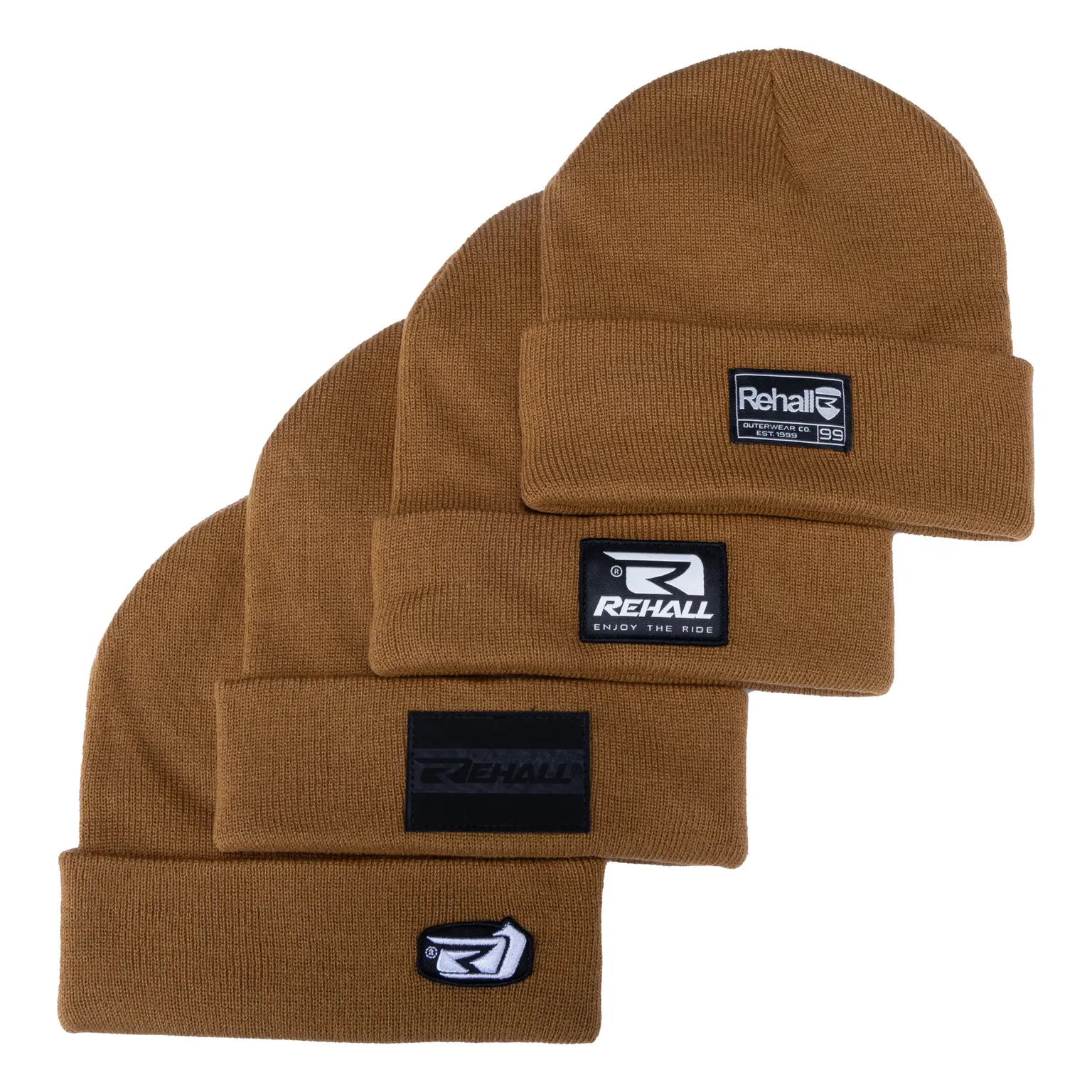 Rehall Unisex Marron Bonnet Floww (X4)
