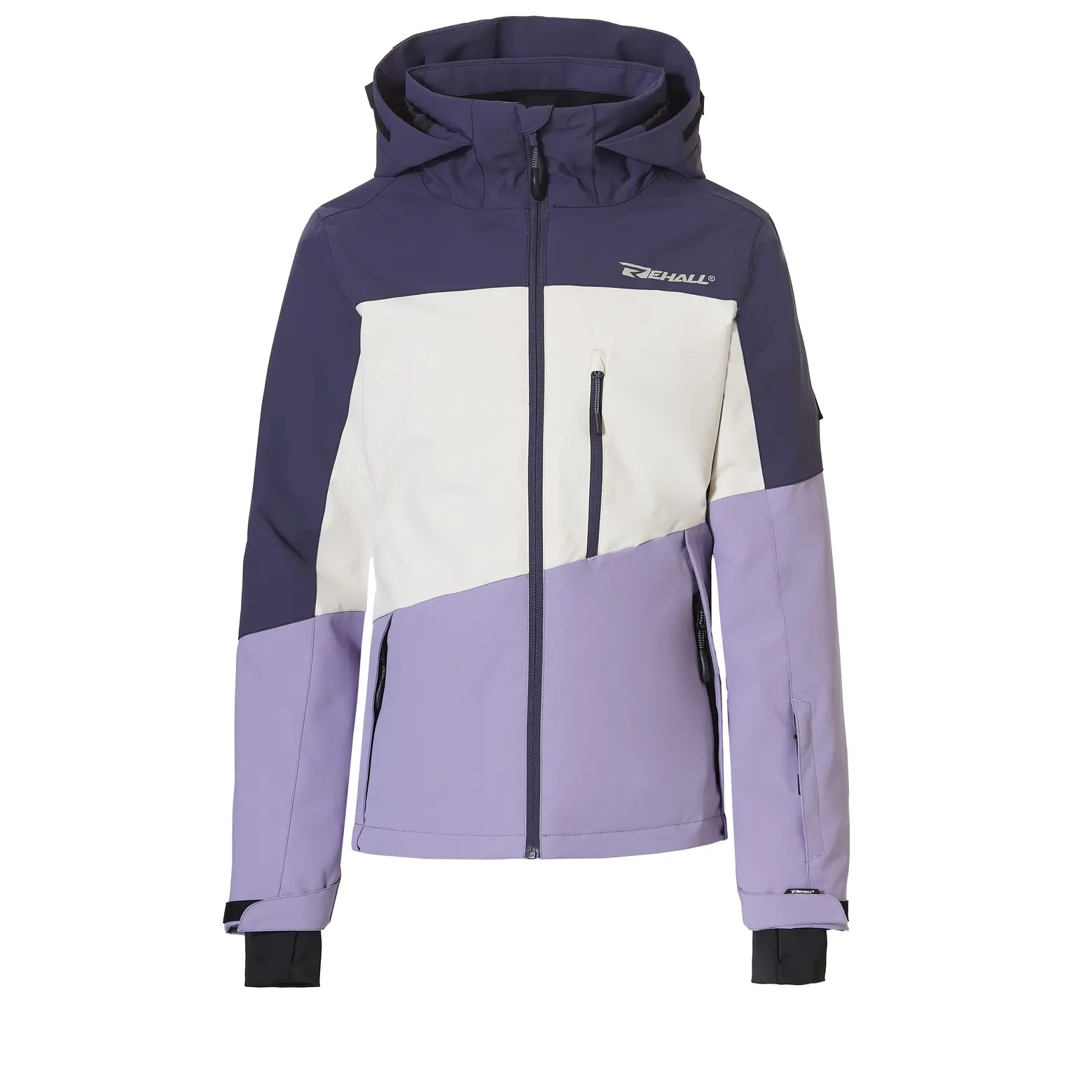 Girls' Hooded Ski Jacket Rehall Liv-R Enjoy The Ride