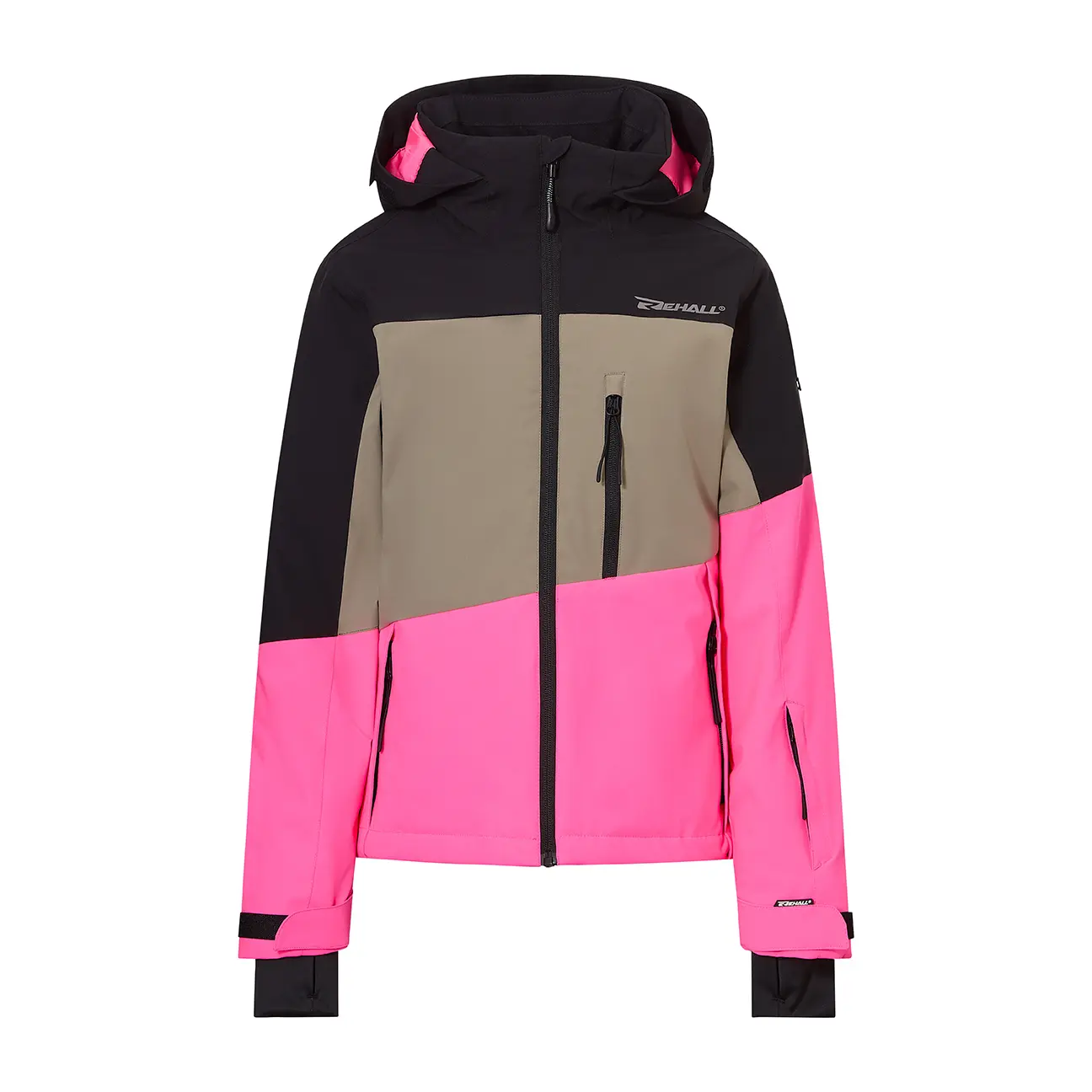 Mädchen Ski-Jacke mit Kapuze Rehall LIV-R