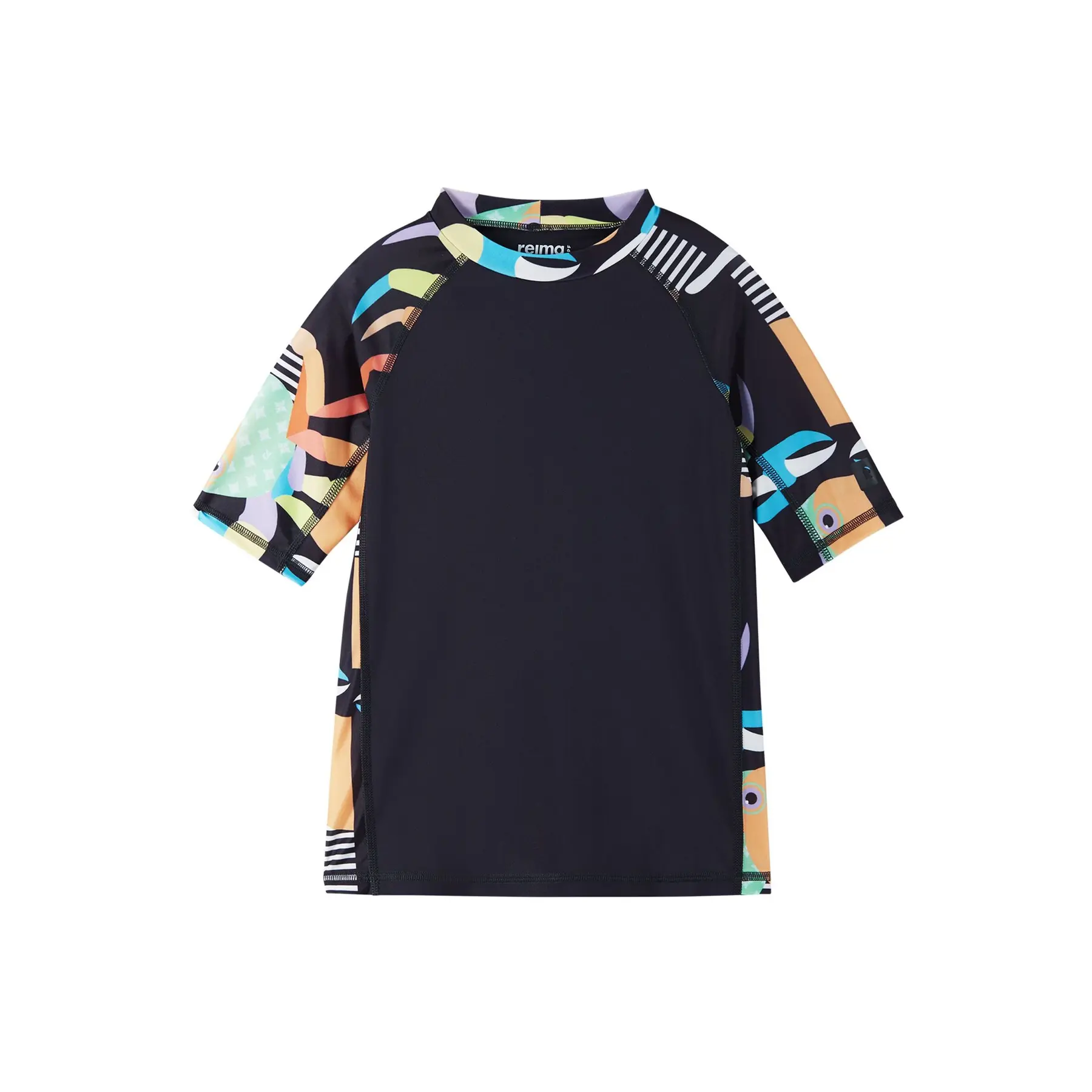 6438429911593 - - UV-Badeshirt UIVA kurz in black Gr140