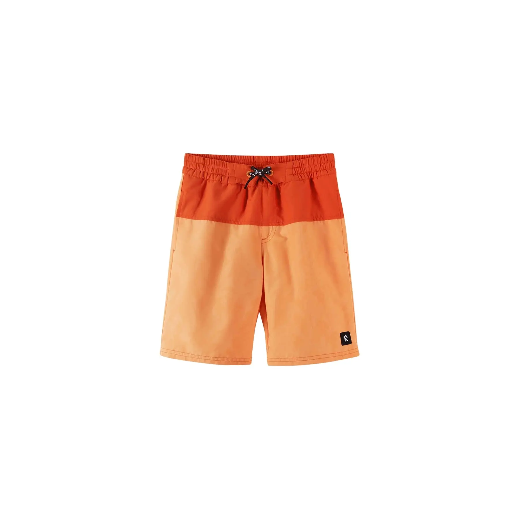 6438429912033 - - UV-Badeshorts PAPAIJA AKVA in red orange Gr140