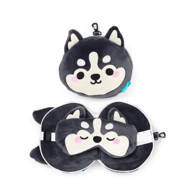 Reise-Kissen 2 In 1 Luna Der Husky Kind Relaxeazzz