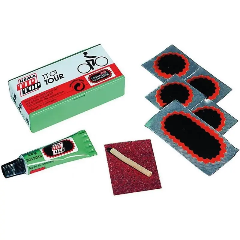 Velo Store - UK Repair kit Rema TipTop Rustines (x25) | Extra 10% off with Subscription, Postage £16.79 to UK Fedex.