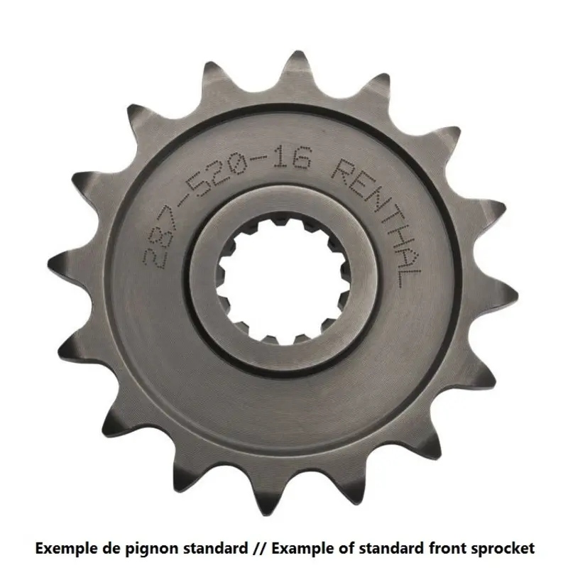 Stalen standaard tandwiel voor motor Renthal Gas Gas TXT PRO 125 520